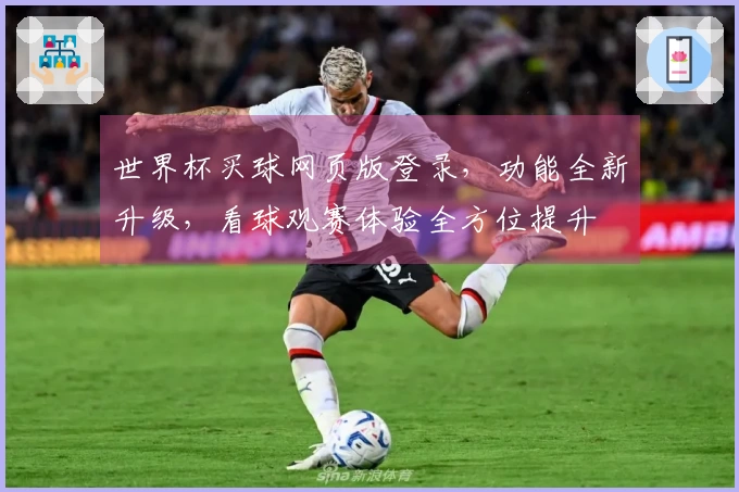 世界杯买球网页版登录，功能全新升级，看球观赛体验全方位提升
